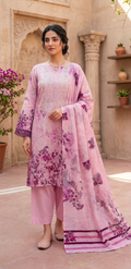 3 Pc Lawn Printed Suit ( Unstitched) | High Quality Fabric