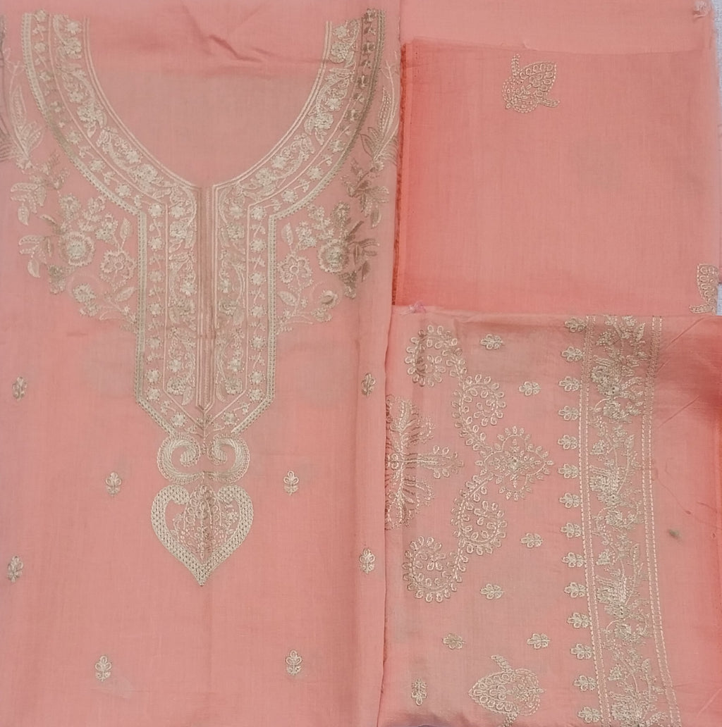 Full Embroidered Lawn 3pcs Suit ( Unstitched)