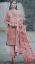 Full Embroidered Lawn 3pcs Suit ( Unstitched)